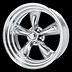 HOT ROD CUSTOM TORQ THRUST II POLISHED wheel (Series VC4051),two piece aluminum polished