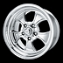 HOT ROD HOPSTER POLISHED wheel (Series VN5501), Two Piece Aluminum Polished